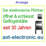 Elektronischer Pförtner für Geflügelställe