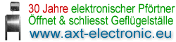 Elektronischer Pförtner für Geflügelställe